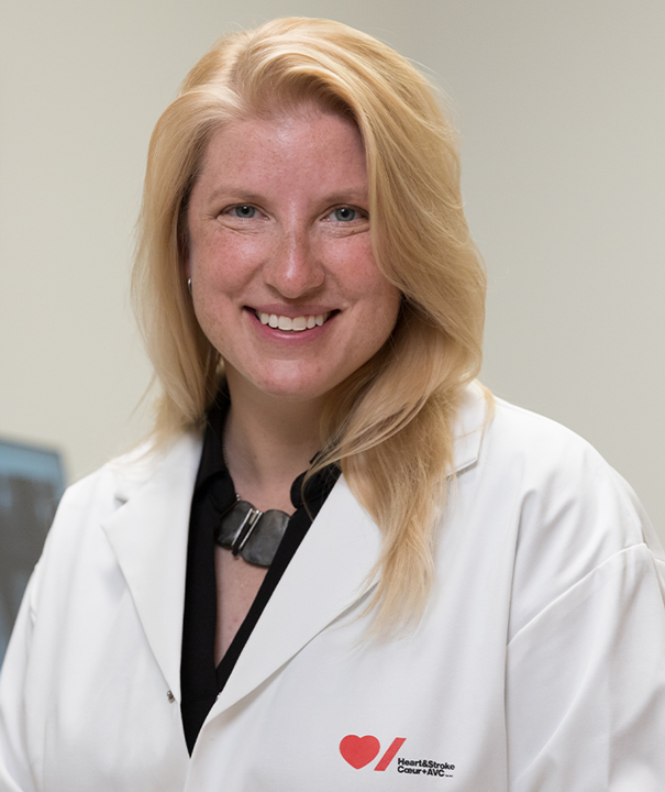 Heart & Stroke researcher Doctor Jodi Edwards
